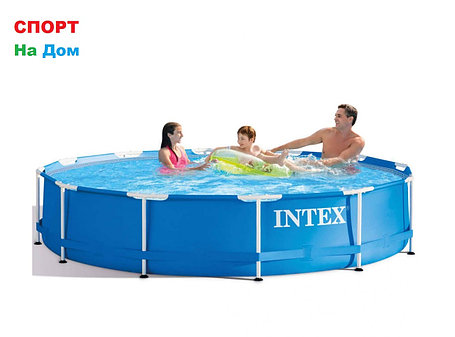 Круглый каркасный бассейн Intex 28210 (366*76 см, на 6503 л), фото 2