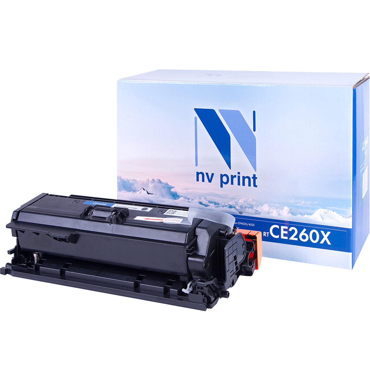 Картридж NVP совместимый HP CE260X Black для LaserJet Color CP4025n/CP4025dn/CP4525n/CP4525dn/CP4525