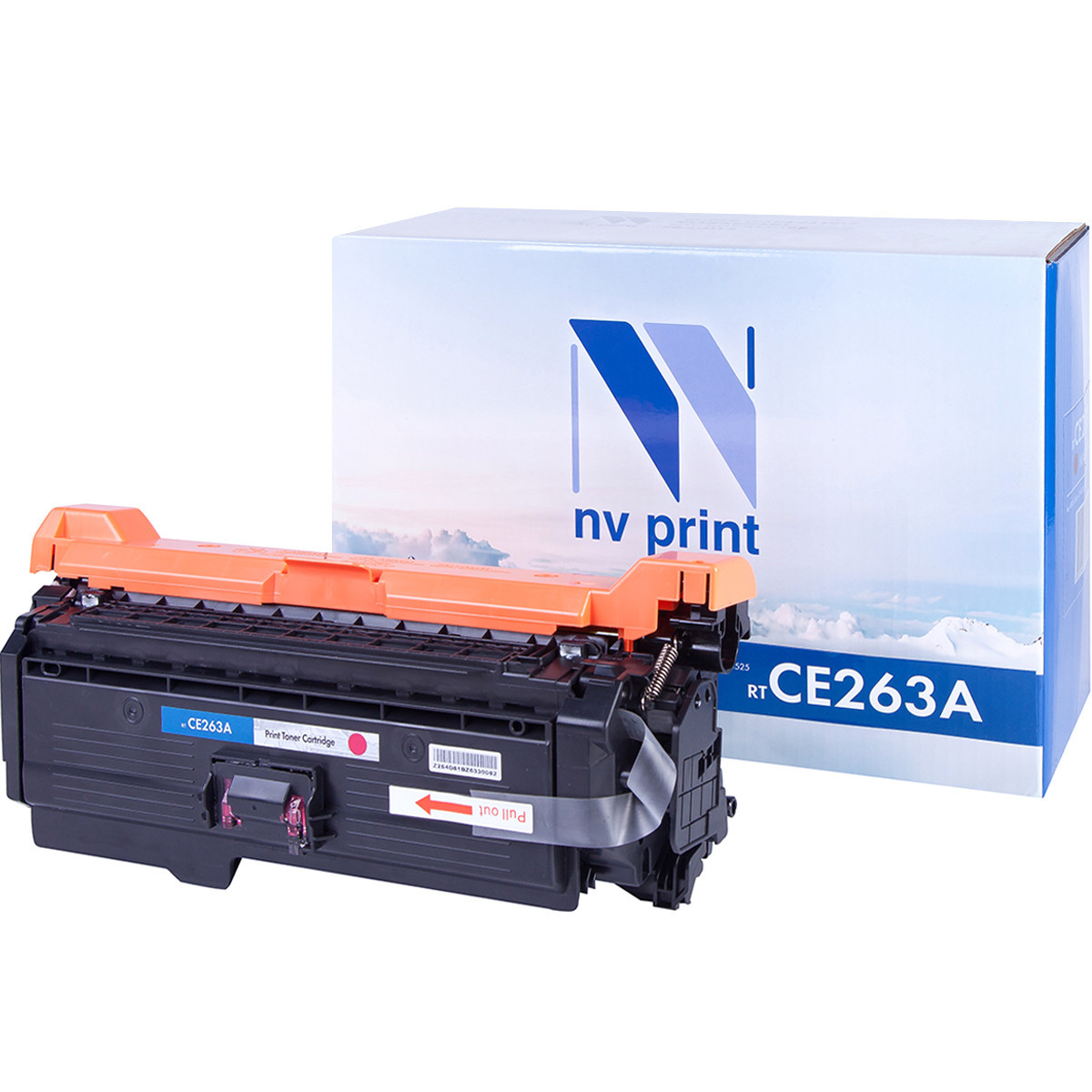 Картридж NVP совместимый HP CE263A Magenta для LaserJet Color CP4025dn/CP4025n/CP4525dn/CP4525n/CP45 - фото 1 - id-p65513258