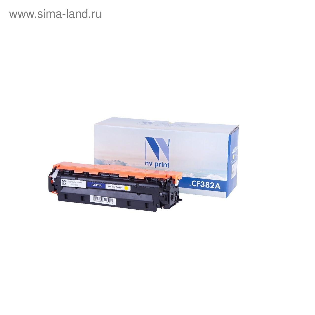 Картридж NVP совместимый HP CF382A Yellow для LaserJet Color Pro M476dn/M476dw/M476nw (2700k)