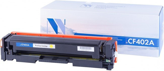 Картридж NVP совместимый HP CF402A Yellow для LaserJet Color Pro M252dw/M252n/M274n/M277dw/M277n (14