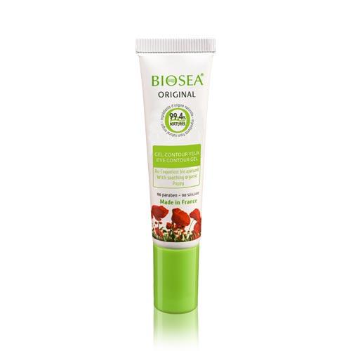 Увлажняющий гель для контура глаз BIOSEA Original с экстрактом мака, 15 мл