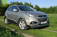 Защита переднего бампера, двойная для Hyundai IX 35 (2010-2015)