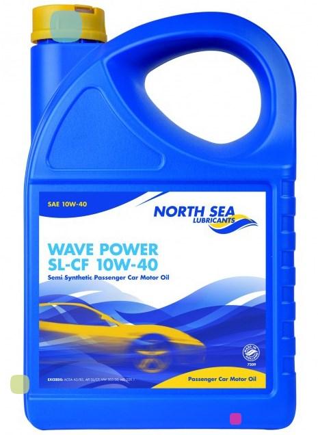 Моторное масло NORTH SEA 10W-40 WAVE POWER SL-CF 4L