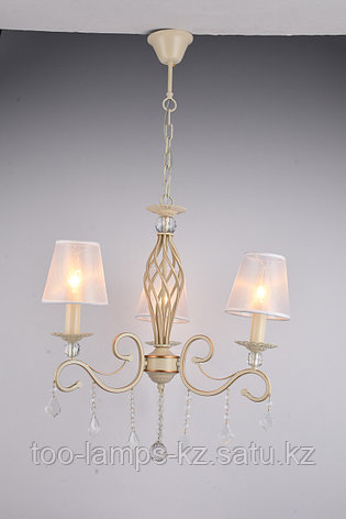 Люстра подвесная MD96395/3 White+Gold , фото 2