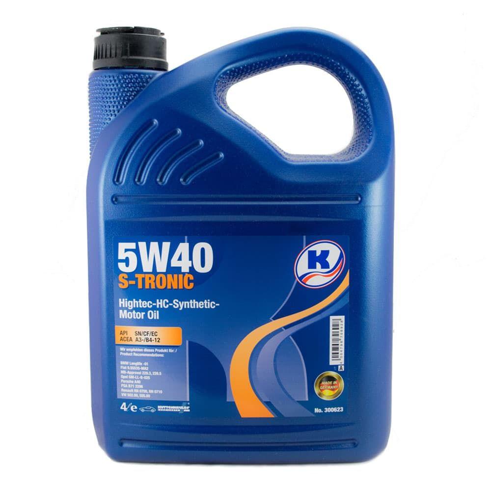 Моторное масло Kuttenkeuler S-tronic 5w-40 4L