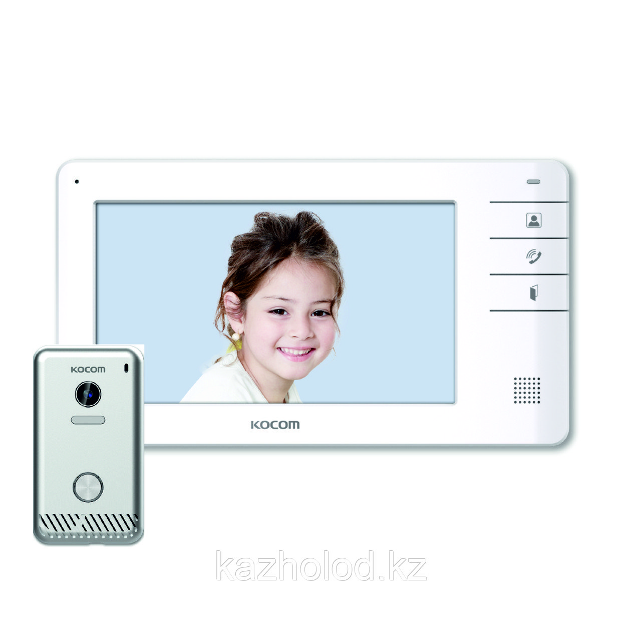 KCV-S701EB DC White Kocom монитор домофона