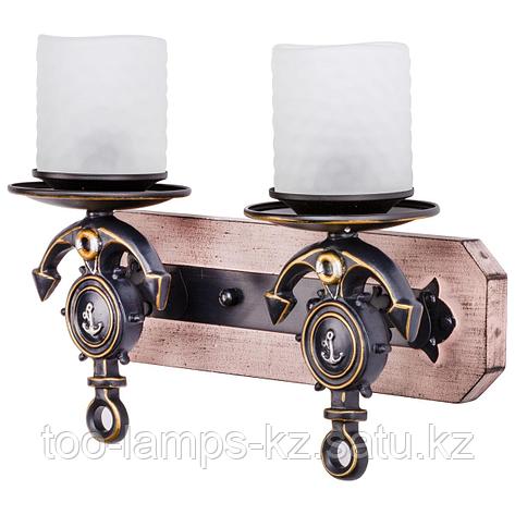 Бра 8906-2W OLD WOOD , фото 2