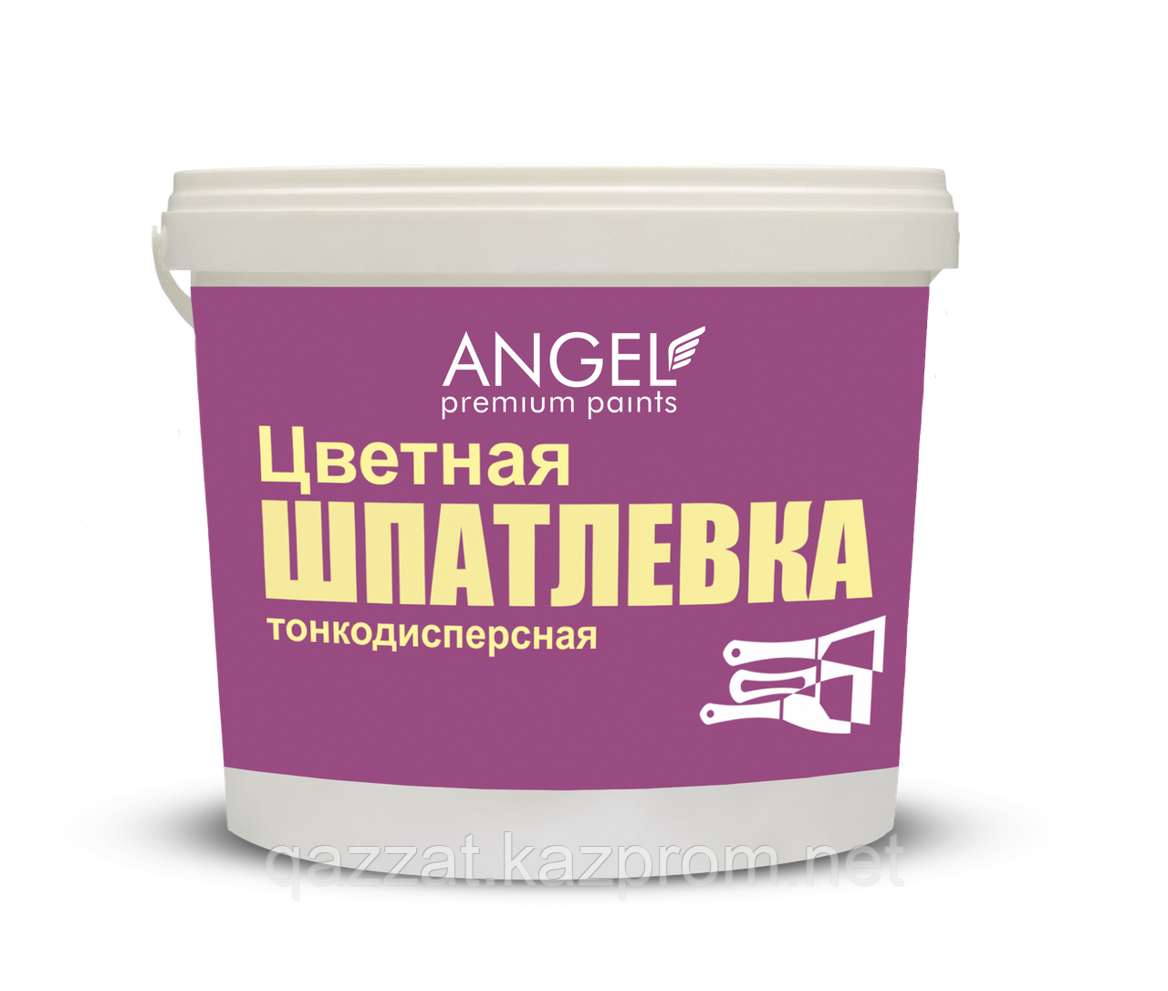 Шпатлевка цветная ''Angel"  0,9 кг