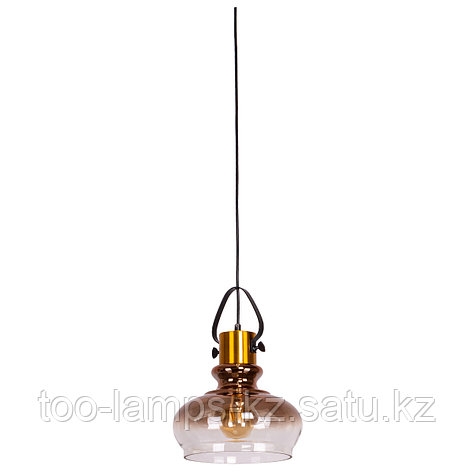 Люстра подвесная 8312-1C METAL GLASS D230*H340мм , фото 2