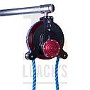 BIG BEN Controlled Safety Pulley with Large Wheel SWL 50kg / BIG BEN Контролируемый подъемный блок с широким колесом БРН на 50 кг, фото 2