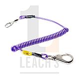 Tool Safety Rope with Spring Hook, Extra Heavy Duty Swivel / Шнур держатель инструментов с карабином с вертлюгом, со сверхмощным карабиновым крючком , фото 2