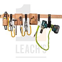 IMN Contractors Leather Tethered Tool & Belt Set c/w Gorilla Safety Hook & Makita Impact Wrench / IMN кожаный комплект инструментов на страховочном
