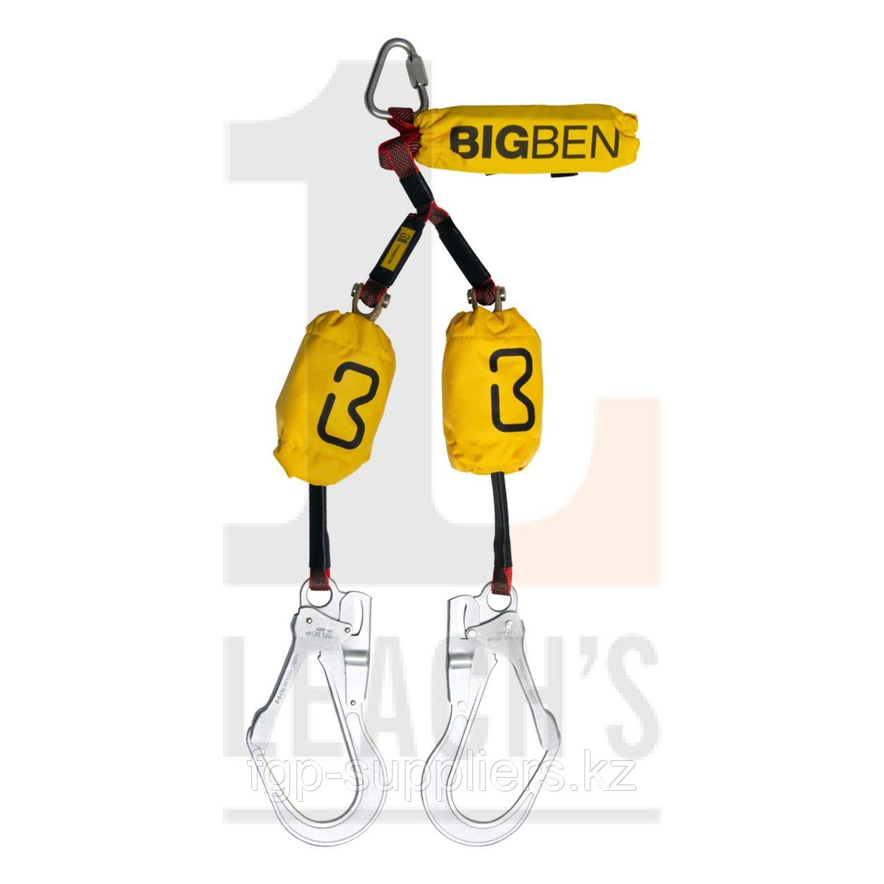 BIG BEN 2m Twin Retractable Lanyard / BIG BEN 2м Двойной втяжной строп - фото 2 - id-p65537861