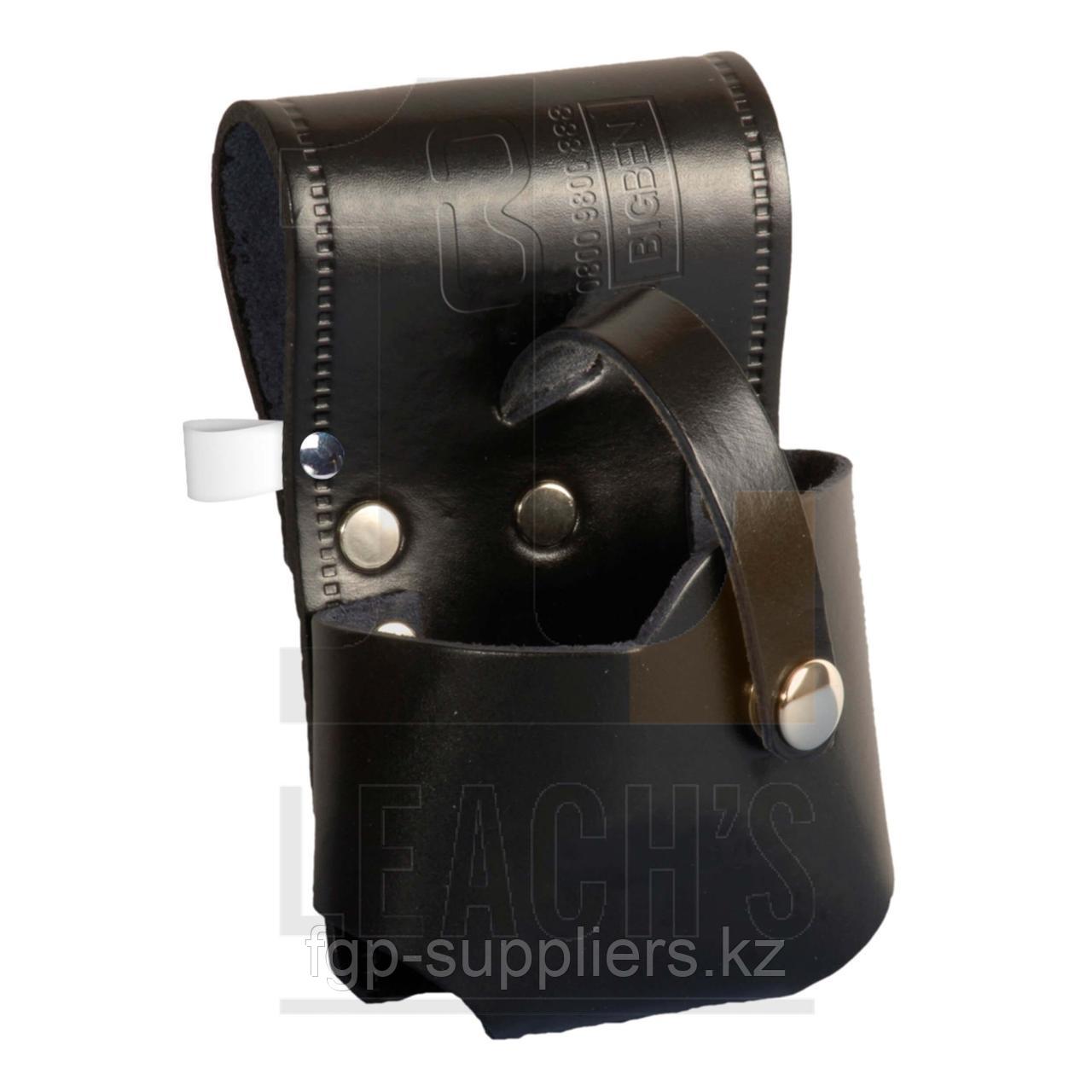 BIG BEN 5m Black Tape Holder with Stud Fastener and Tool Safety Anchor Point / BIG BEN Кобура для 5м рулетки черного цвета с креплением на шпильке и - фото 1 - id-p65537909