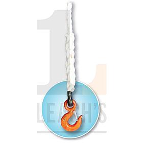 18mm Certificated Polypropylene Rope with 2 tonne snap hook - Choose your length / 18мм сертифицированный полипропиленовый канат с 2-тонным карабином