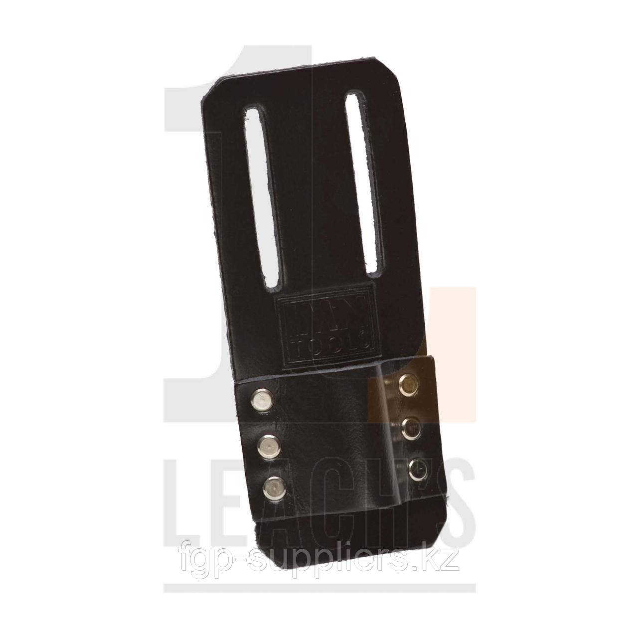 IMN Black Leather Single Loop Spanner Holder / IMN Держатель с одной петлей для гаечных ключей из черной кожи 