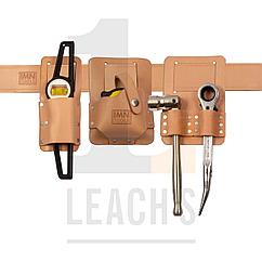 IMN Contractors Leather Tool & Belt Set - Natural / IMN кожаный комплект инструментов на ремень - натуральный