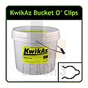 KwikAz Fastening Clips (Bucket 500) / Крепежные скобы KwikAz (500 шт ведро), фото 4