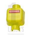 Small Scaffold Reflective Fitting Cover - Yellow / Маленькая крышка для строительной арматуры со светоотражателем - Желтая, фото 2