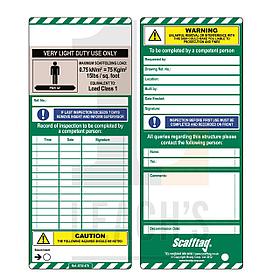 Load Classification Inserts Very Light Duty Grey (Pack 10) / Вкладыш классификации нагрузки легкого режима Серый (В упаковке 10)