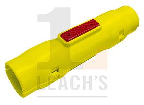 2 Part Clip-On Scaffold Tube Marker with Reflectors / Насадочная трубка из 2 частей для арматуры с рефлекторами