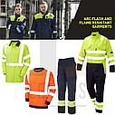 Arc Flash & Flame Resistant Garments / Пожаробезопасная Одежда с защитой от электрической дуги, фото 2