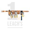 IMN Contractors Leather Tethered Tool & Belt Set c/w Hammer - Natural / IMN кожаный комплект инструментов на страховочном ремешке в/к молоток -, фото 2