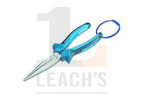 140mm Ergonomic Long Nose Pliers c/w Tool Tether Attachment / 140 мм эргономичные плоскогубцы с удлиненными губми в/к страховочный ремешок