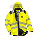 BIG BEN® Hi-Vis Waterproof Winter Jacket Yellow/Black / BIG BEN® Водонепроницаемая зимняя сигнальная куртка желто-черная, фото 2