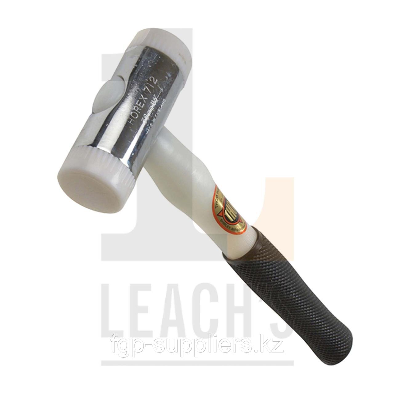 Thor Nylon Hammer with Plastic Rubber Grip Handle 650g / Thor Полиамидный молоток, пластиковая рукоять с резиновой накладкой 650г - фото 1 - id-p65538158