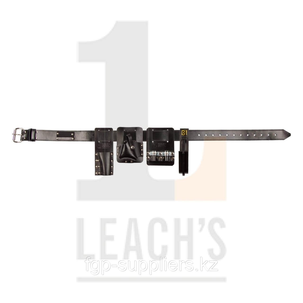 Leach's Scaffolders Leather Kit c/w BIG BEN Gorilla Safety Hook / Leach's кожаный комплект лесомонтажника в/к BIG BEN Крюк "Горилла" с предохранителем - фото 2 - id-p65538194