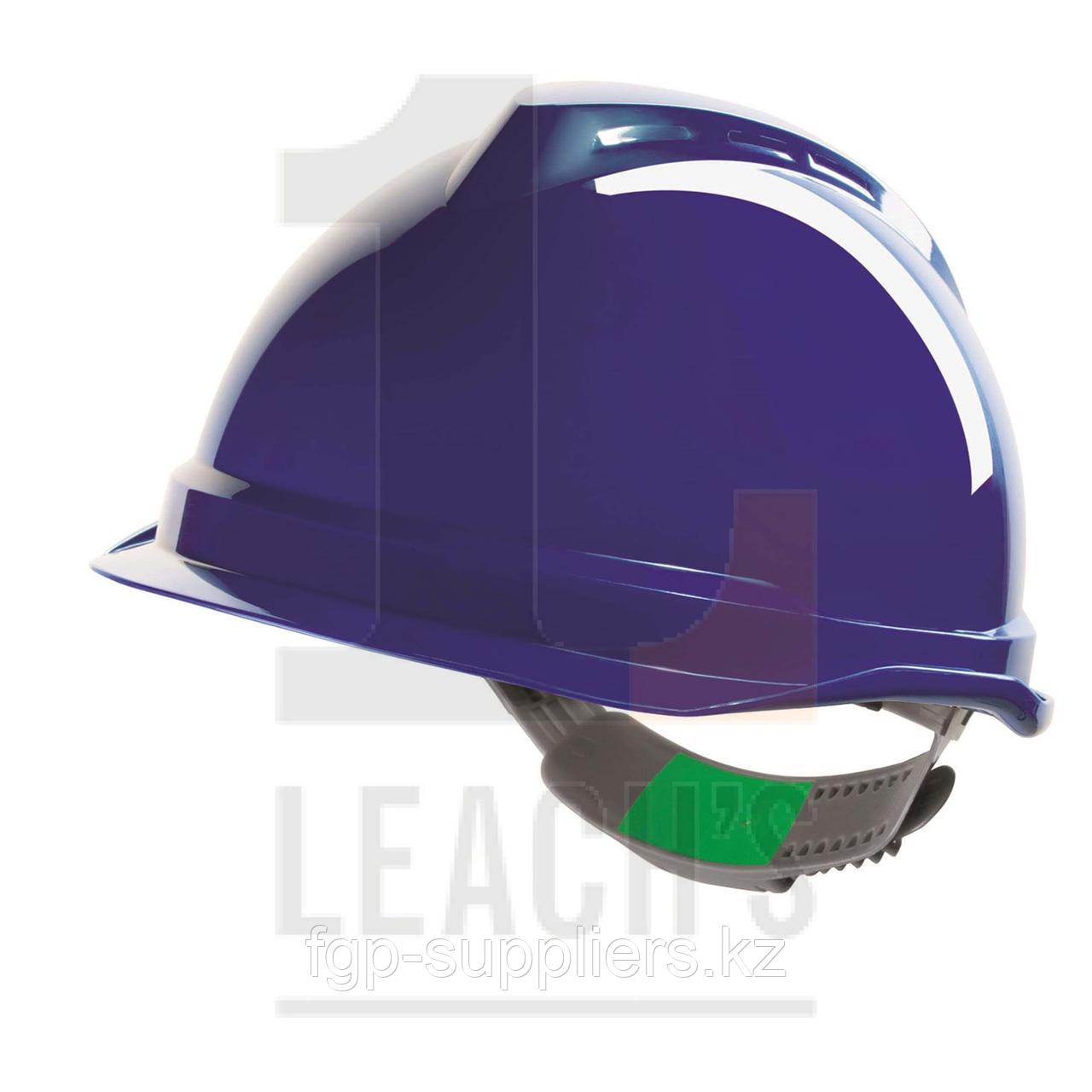 Short Peak Push-Key V-Gard Safety Helmet - Choose your colour / Защитная каска с коротким гребнем V-Gard с системой затяжения на кнопке - цвет на - фото 1 - id-p65538197