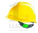 Short Peak Push-Key V-Gard Safety Helmet - Choose your colour / Защитная каска с коротким гребнем V-Gard с системой затяжения на кнопке - цвет на, фото 3