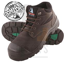 Steel Blue Whyalla Claret Mid Cut Hiker Safety Boot / Steel Blue Whyalla Бордовые треккинговые защитные ботинки среднего подъема