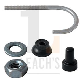 Roof Fixings - M8 J Bolt, M8 Nuts, M8 Washers & Caps / Кровельное оборудование - М8 крючковый болт, М8 гайки, М8 шайбы и заглушки