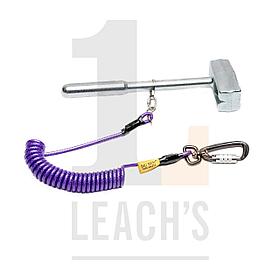 Systems Hammer with Nail Puller c/w HD Tool Safety Rope with Swivel Clip / Системный молоток с гвоздодером в/к СМ шнур держатель инструментов с