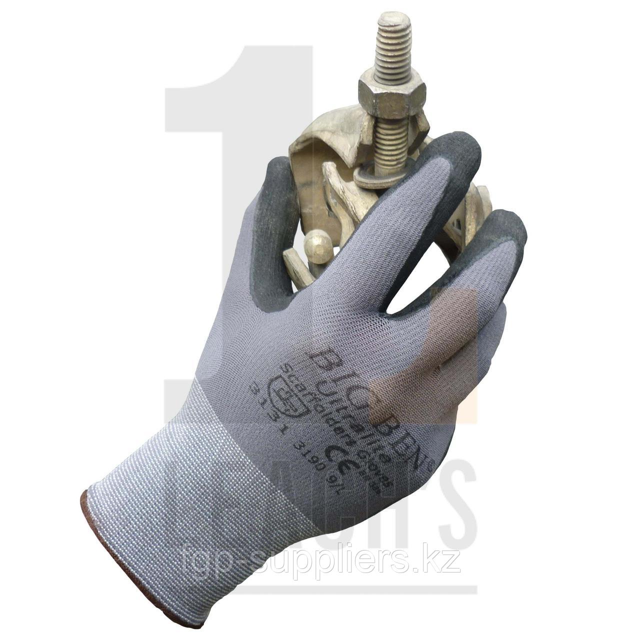 Big Ben Black Foam PU Nitrile Ultralite Scaffolders Gloves / Big Ben черные сверхлегкие нитриловые перчатки из ПУ поролона