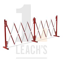 4m Expandable Safety Barrier - Red/White / 4 м расширяемый защитный барьер - красно-белый