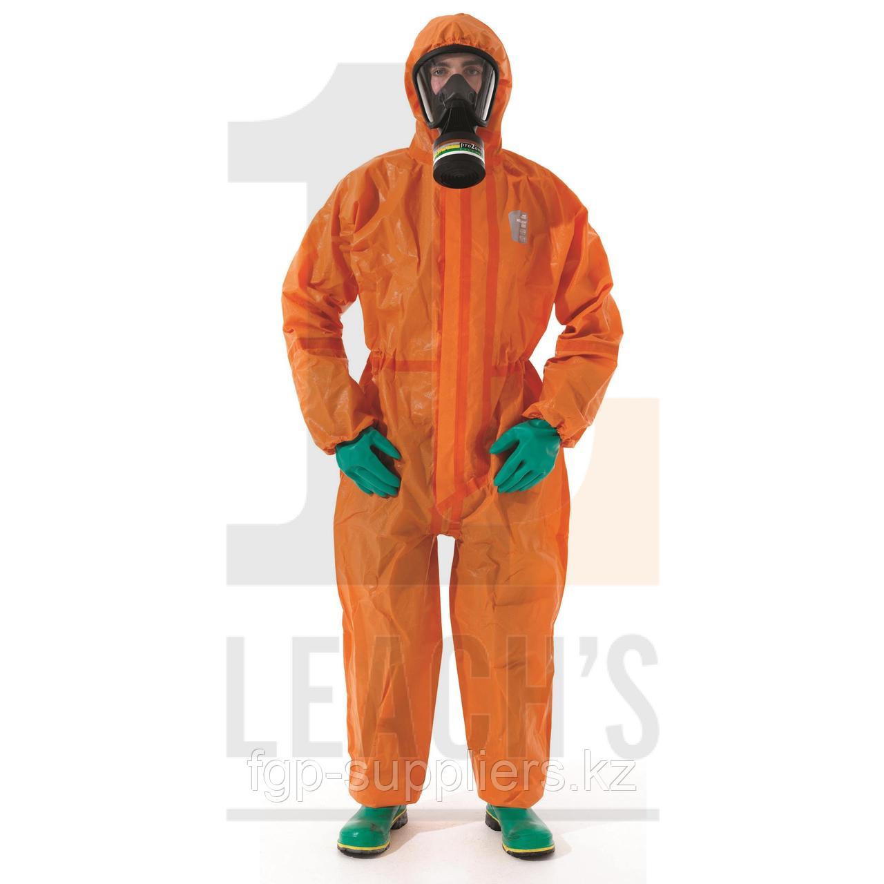 Specialist Chemical Protective Anti-Static Coveralls - Orange / Оранжевые защитные от химических воздействий антистатические комбинезоны - фото 1 - id-p65538297