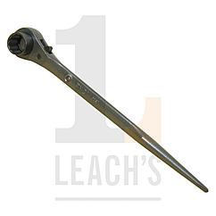 Podger Ratchet with Box one side (19mm, 21mm or 24mm) / Ключ трещеточный силовой с головкой с одной стороны (19мм, 21мм или 24мм)