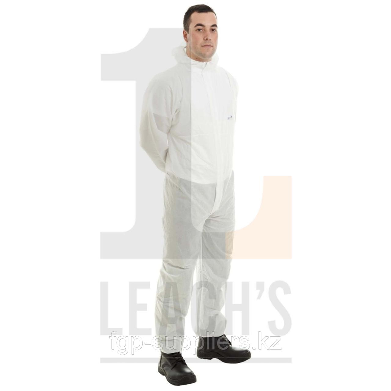 Disposable Coverall Type 5/6 White / Одноразовый Комбинезон Тип 5/6 Белый