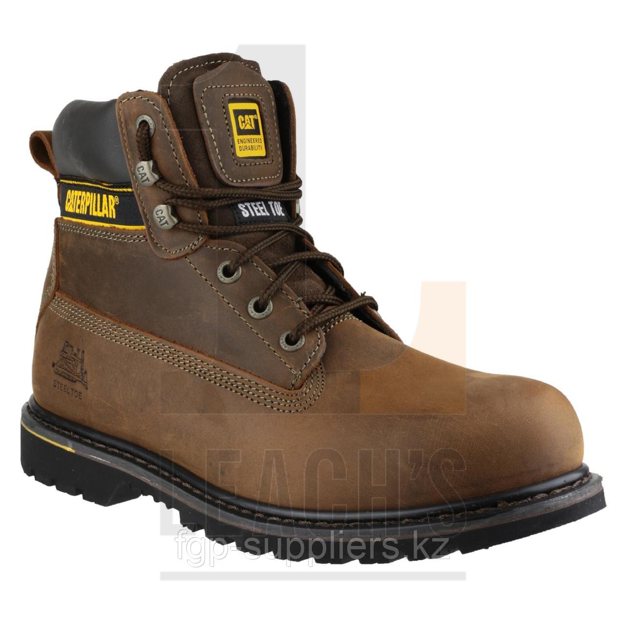 Caterpillar Safety Boots, Brown / Caterpillar защитные ботинки, коричневые - фото 1 - id-p65538639