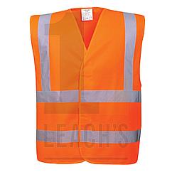 Hi Vis Orange Waistcoat, Class 2 / Оранжевый сигнальный жилет, Класс 2