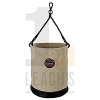 Leather Bottom Lifting Bucket - c/w Swivel Snap Hook / Подъемное ведро с кожаным дном - в/к крюк-карабин с блокирующей защелкой