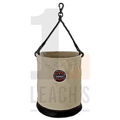 Leather Bottom Lifting Bucket - c/w Swivel Snap Hook / Подъемное ведро с кожаным дном - в/к крюк-карабин с блокирующей защелкой