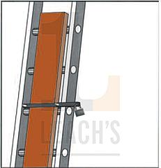 Leach's Crilly Ladder Lock c/w Padlock / Leach's Crilly Блокирующее устройство стремянка в/к замок