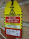 Tie Warning Test Tag (pack 50) / Пробная предупредительная этикетка (в упаковке 50), фото 2