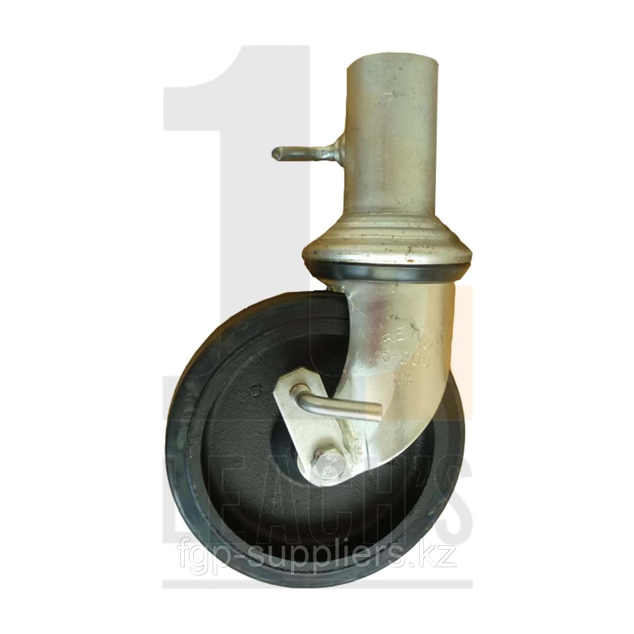 200mm Rubber Tyred Scaffold Castor Wheel / 200мм Поворотное колесо для подмости на резиновом ходу - фото 1 - id-p65538844