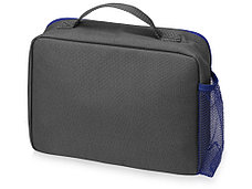 Изотермическая сумка-холодильник Breeze для ланч-бокса, серый/синий, фото 3
